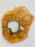 Live Edge Olive Wood Resin Side Table – White Resin Center, 15.7 × 14.2 in (One of a Kind, T84) 19aDc7Zb0OOxiBwTfalWyuJkX8gLElQIz