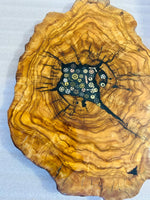 Live Edge Olive Wood Resin Side Table – Black Resin Steampunk Gears, 23.6 × 16.9 in (One of a Kind, T83) 1Fu92n-EO-vNk5mszIeRbzJORMQokUC5W