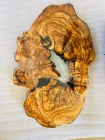 Live Edge Olive Wood Resin Small Coffee Table – White Resin River, 28.7 × 19.3 in (One of a Kind, T96) 1MhBJq7BgMggtDszZsb54L7XTW2a7S1sm
