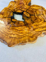 Live Edge Olive Wood Resin Side Table – White Resin Center, 23.6 × 22 in (One of a Kind, T35) 1NHqyoRtNc_FZBZK8hBP9z6o-iavIUgPs