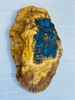 Live Edge Olive Wood Resin Small Coffee Table – Blue Resin Pool, 27.6 × 15.7 in (One of a Kind, T17) 1Ockbb4JFwfuT11y-N-2Y11dJROvGHOhq