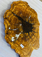 Live Edge Olive Wood Resin Small Coffee Table – Coffee Bean Black Resin, 26.4 × 16.9 in (One of a Kind, T51) 1QHRNkX8NU4-TNTIqObtx_bQ3oFhZyzv1