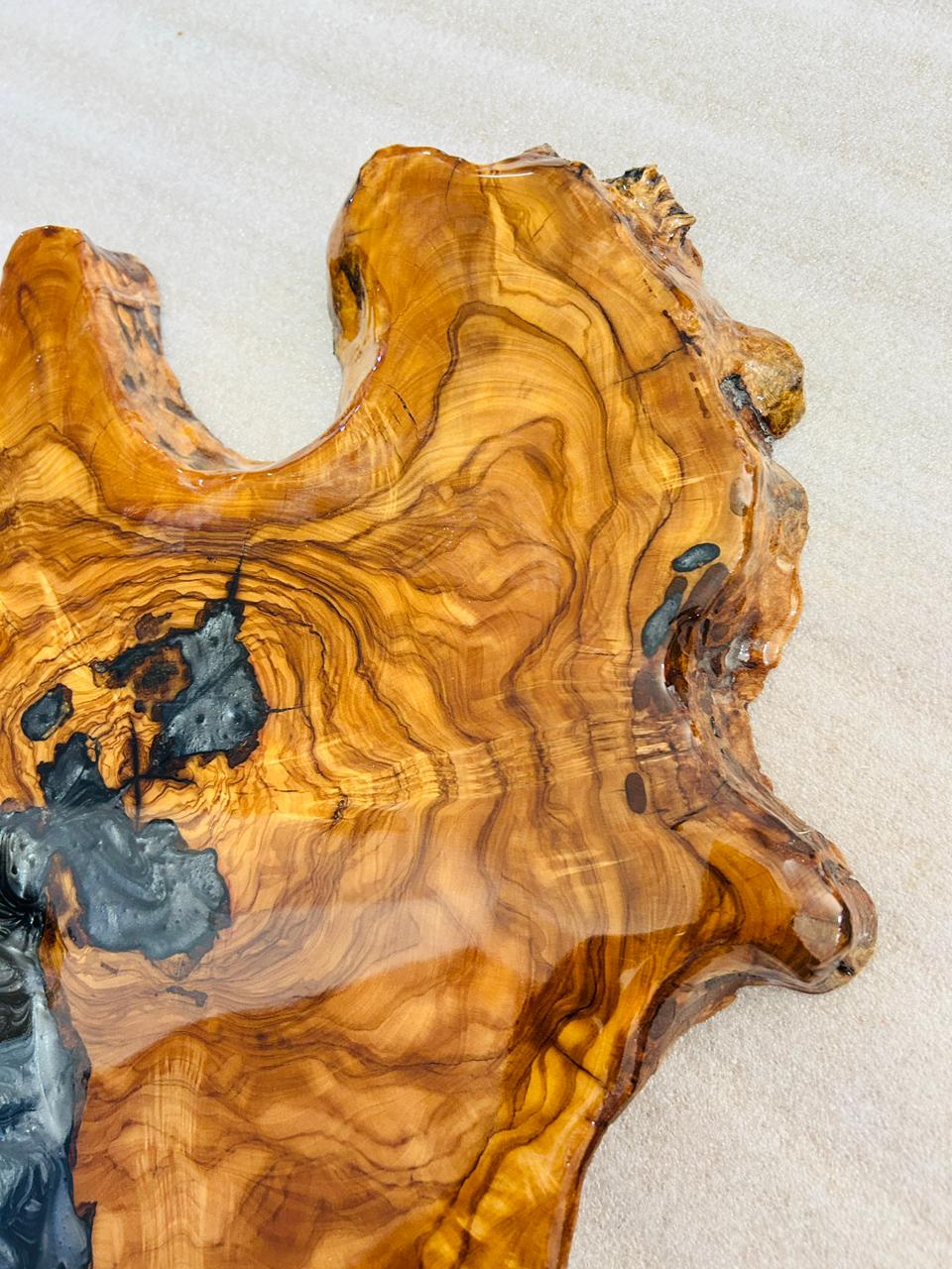 Live Edge Olive Wood Resin Side Table – Black Marble Resin, 17.3 × 15.4 in (One of a Kind, T91) 1QPl3mNTyGKsIW4VLOTOSEq7t-1BzLipx