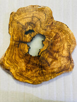Live Edge Olive Wood Resin Side Table – White Resin Center, 19.7 × 17.7 in (One of a Kind, T59) 1T4nXs5U99NnDklndbH_OlT3gZjuXg6SI