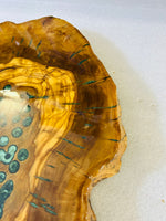 Live Edge Olive Wood Resin Side Table – Green Malachite Resin, 19.7 × 14.2 in (One of a Kind, T33) 1U1Om31vtqNAGDcA-YQjKcxbCj-99U39H