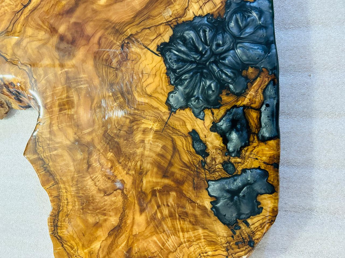 Live Edge Olive Wood Resin Side Table – Black Floral Resin, 23.6 × 17.7 in (One of a Kind, T80) 1V6t1_VxJlQqGJMs7GR8hu43JigJh1Boa