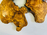 Live Edge Olive Wood Resin Side Table – White Resin Center, 19.7 × 19.7 in (One of a Kind, T29) 1WAU1olimIrf_o7XPxq2XQFhVgqMgpMMr
