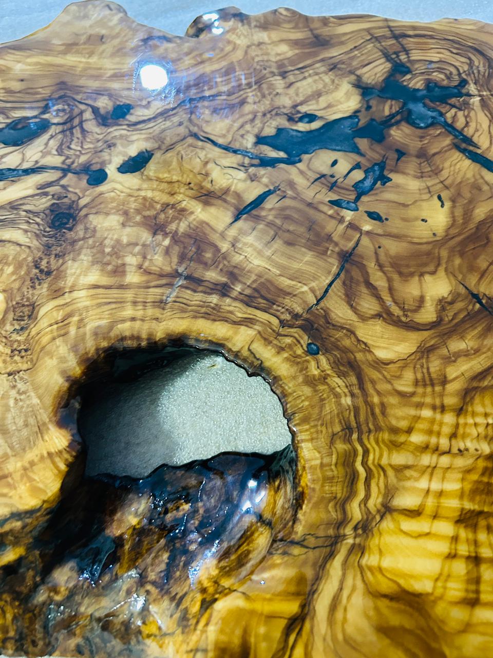 Live Edge Olive Wood Resin Side Table – Dark Blue Resin Veins, 22.8 × 18.5 in (One of a Kind, T60) 1j_Ck_OXhU2hn6QWq9fwLNJ_5zIJPYG5U