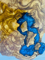 Live Edge Olive Wood Resin Side Table – Electric Blue Resin River, 19.3 × 14.6 in (One of a Kind, T20) 1ly7TPlinN7GQP0o5TDAtJ-9OIwDhBLZS