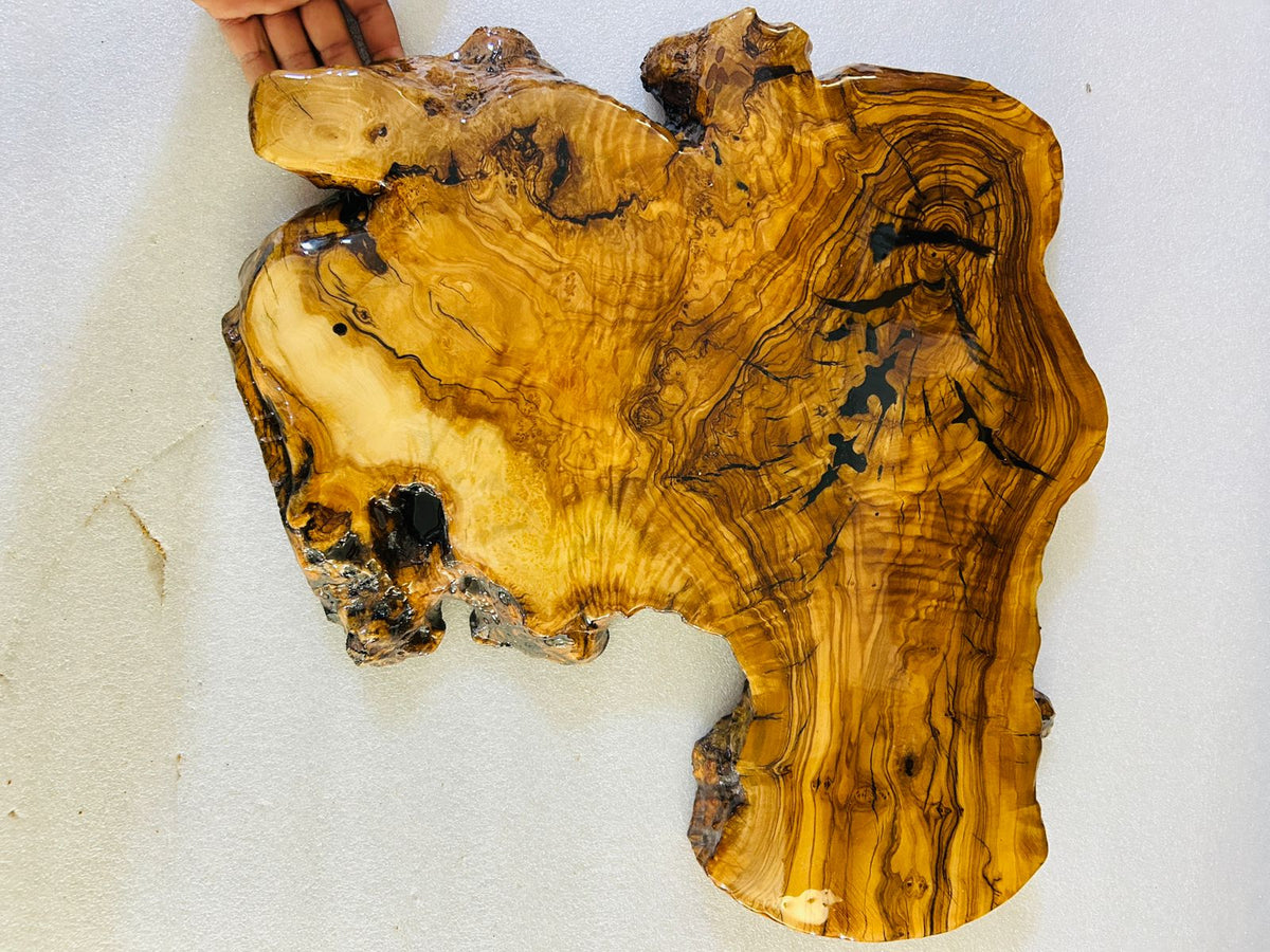 Live Edge Olive Wood Resin Side Table – Black Resin Burl, 23.6 × 19.7 in (One of a Kind, T34) 1mPw673kr0zTRQ_TTkI7antGD9qavrvf