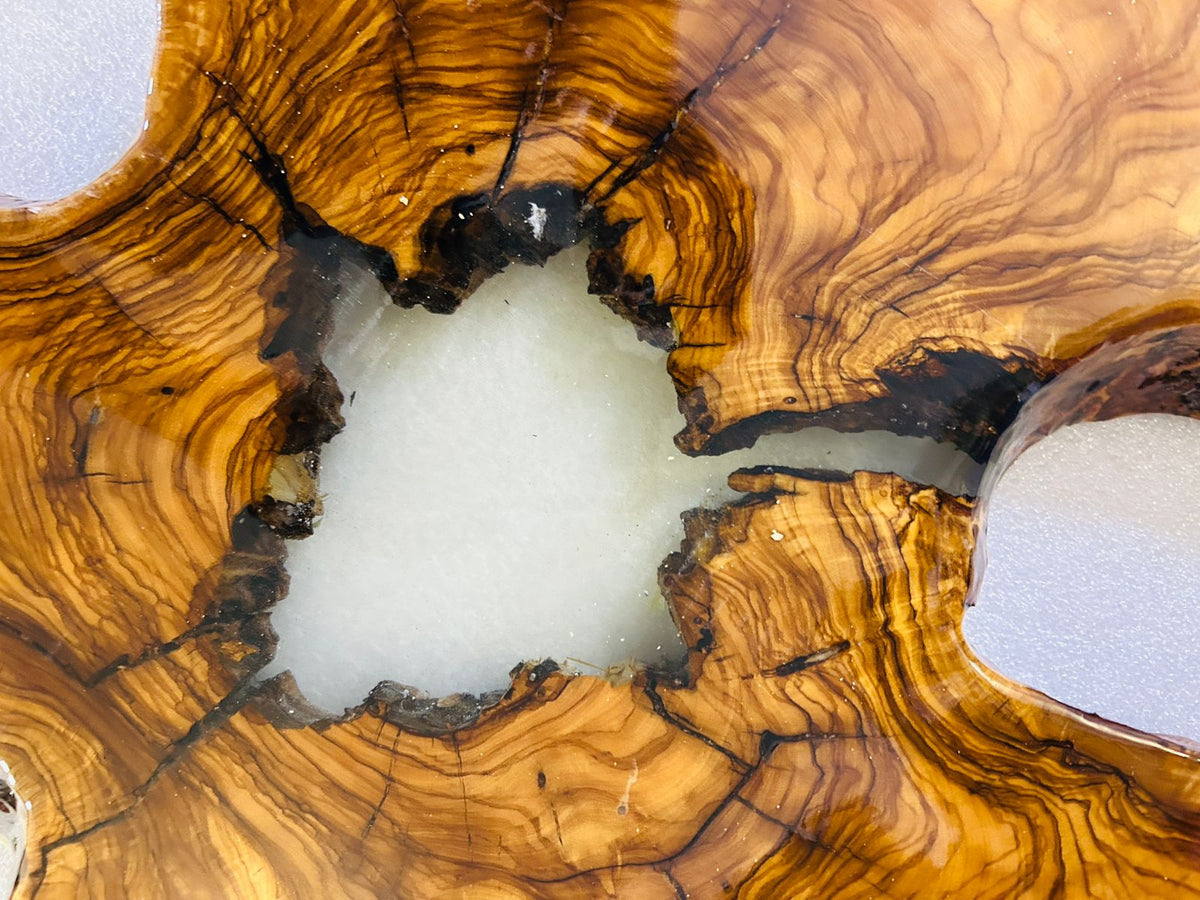 Live Edge Olive Wood Resin Side Table – White Resin Center, 19.7 × 19.7 in (One of a Kind, T29) 1p_ZUOaYnqw8S1sVWNaqQyU1XXuCU7toc
