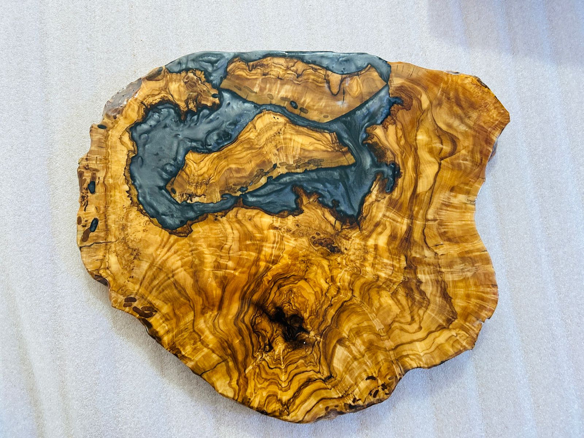 Live Edge Olive Wood Resin Side Table – Blue Grey Resin River, 18.9 × 15.7 in (One of a Kind, T15) 1qTiaFXTV5XLfs9MnwF_oV0ccz-_Xi-x5