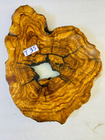 Live Edge Olive Wood Resin Side Table – White Resin Center, 23.6 × 22 in (One of a Kind, T35) 1ssinoj54huBWtaJ5g7IG01L6HmGclmK3
