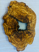 Live Edge Olive Wood Resin Small Coffee Table – White Resin Center, 25.2 × 16.9 in (One of a Kind, T18) 1sy_VZmX19n015SY5-jJNRto47mRy_u38