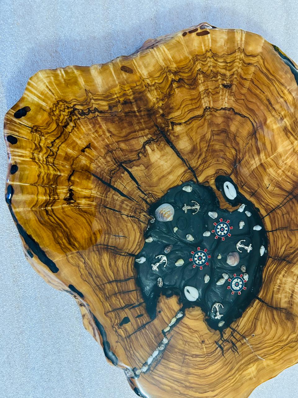 Live Edge Olive Wood Resin Side Table – Black Resin Nautical Charms, 16.1 × 14.2 in (One of a Kind, T44) 1zH-s1Gy-p8WEyOBw_Sta9Mg_59ezl9QQ