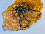 Live Edge Olive Wood Resin Small Coffee Table – Black Resin Clock Gears, 26.8 × 17.3 in (One of a Kind, T55) 1zQJHwiBKXF0FQYc7aThBBc3gnvq4H6X7