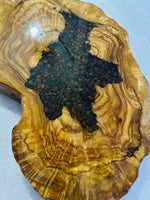 Live Edge Olive Wood Resin Side Table – Coffee Bean Resin, 20.9 × 13.4 in (One of a Kind, T72) 1zsjtwZqp0l7g9-nqU_htHfYhWLaSD029