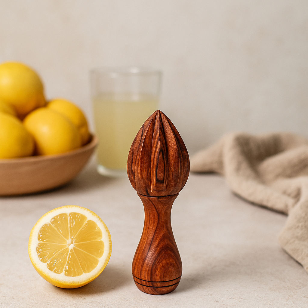 Olive Wood Citrus Reamer