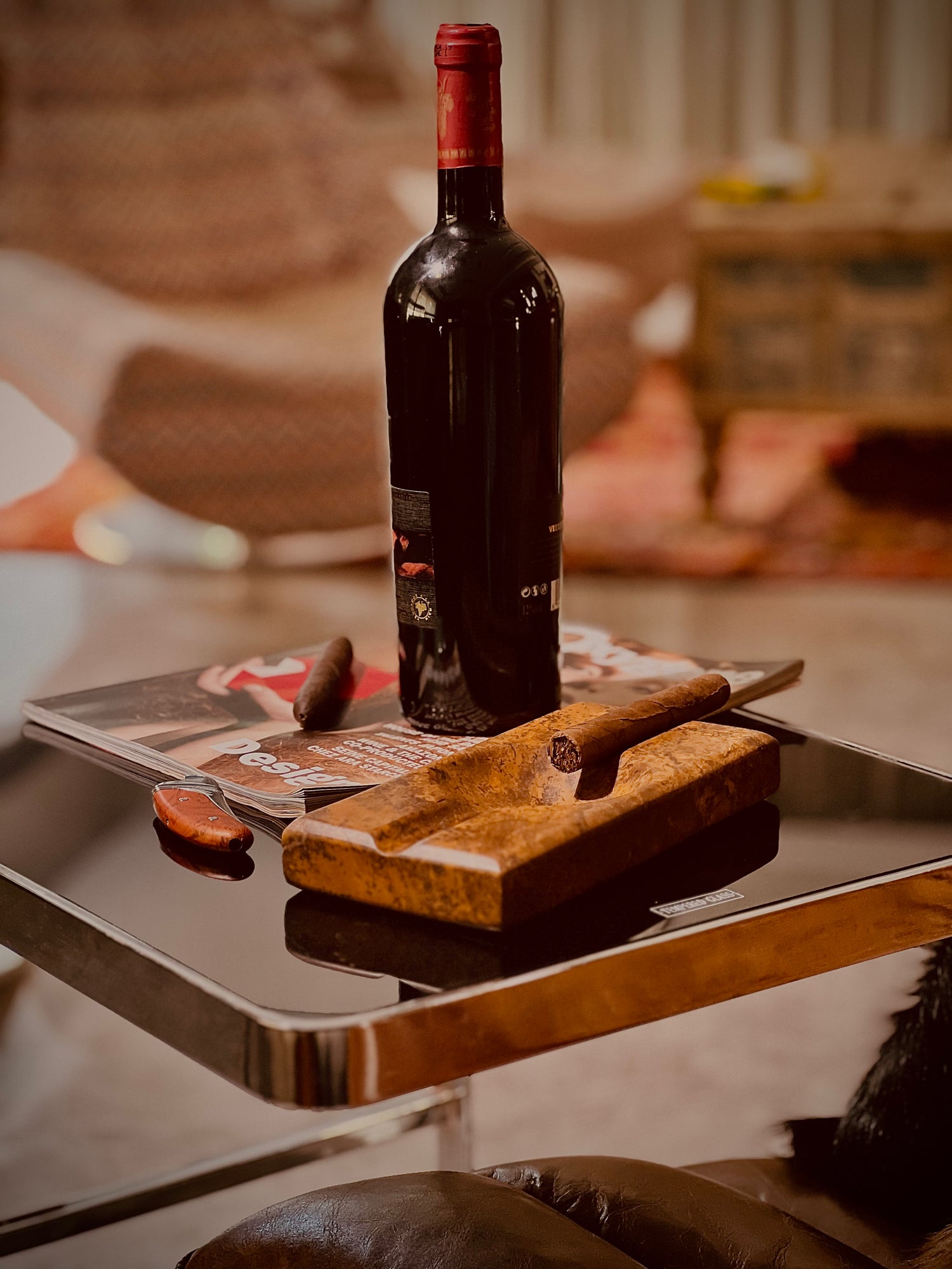 Rectangular Marble Ashtray