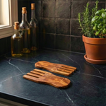 Olive Wood Salad Pack – For Two TWOSALADFORK