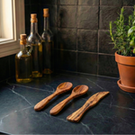 Olive Wood Salad Pack – For Two TWOSPOONONEKNIFE