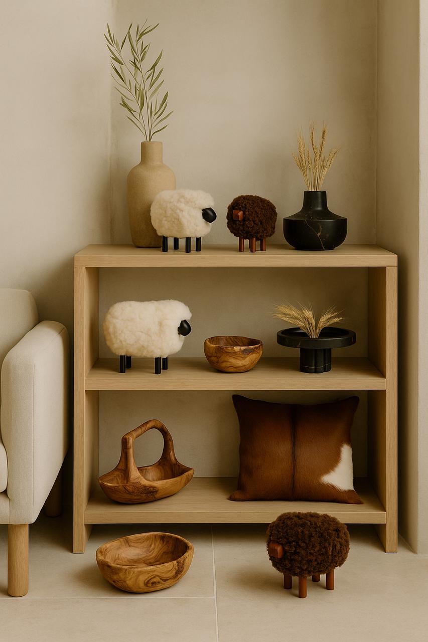 Handmade home decor by Zitun Atelier, made in Tunisia