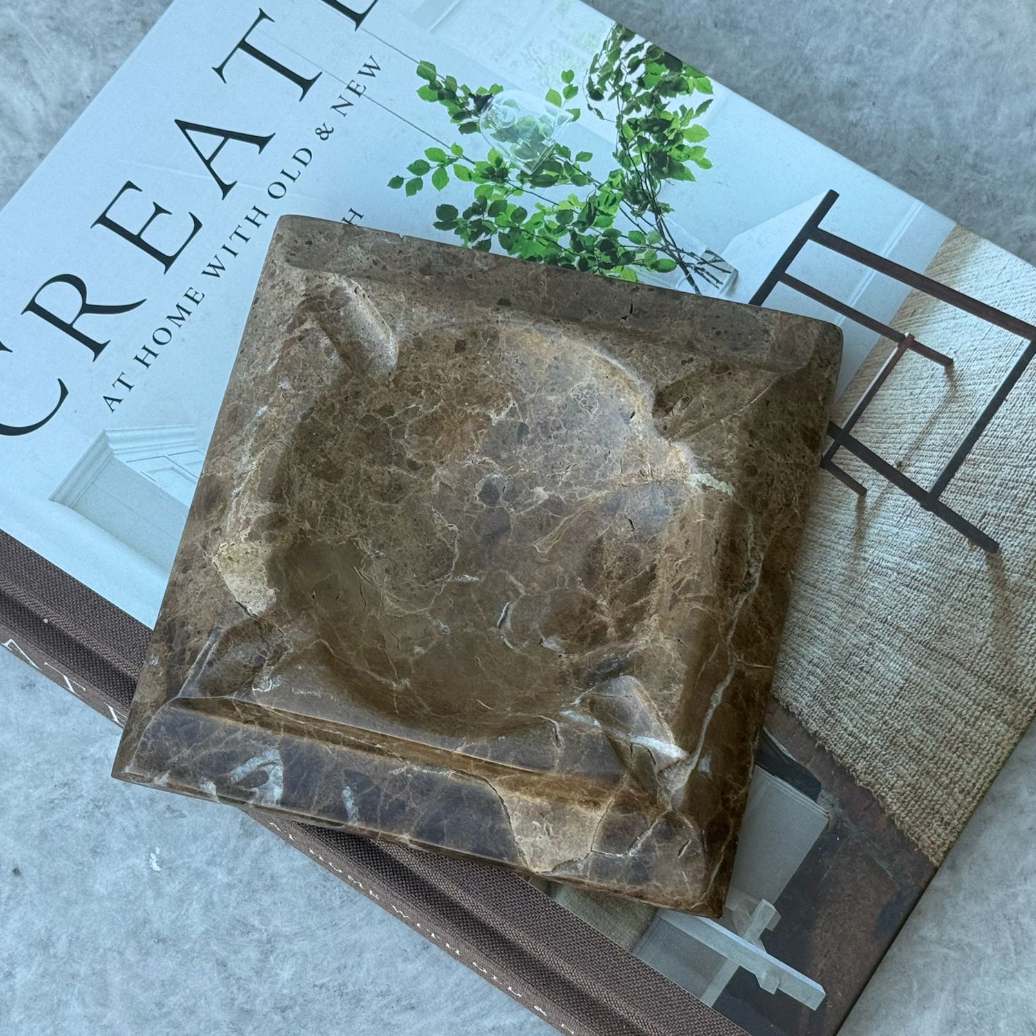 Marble Square Ashtray – Modern