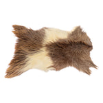 Handmade Natural Goatskin Rug: Rustic Home Decor