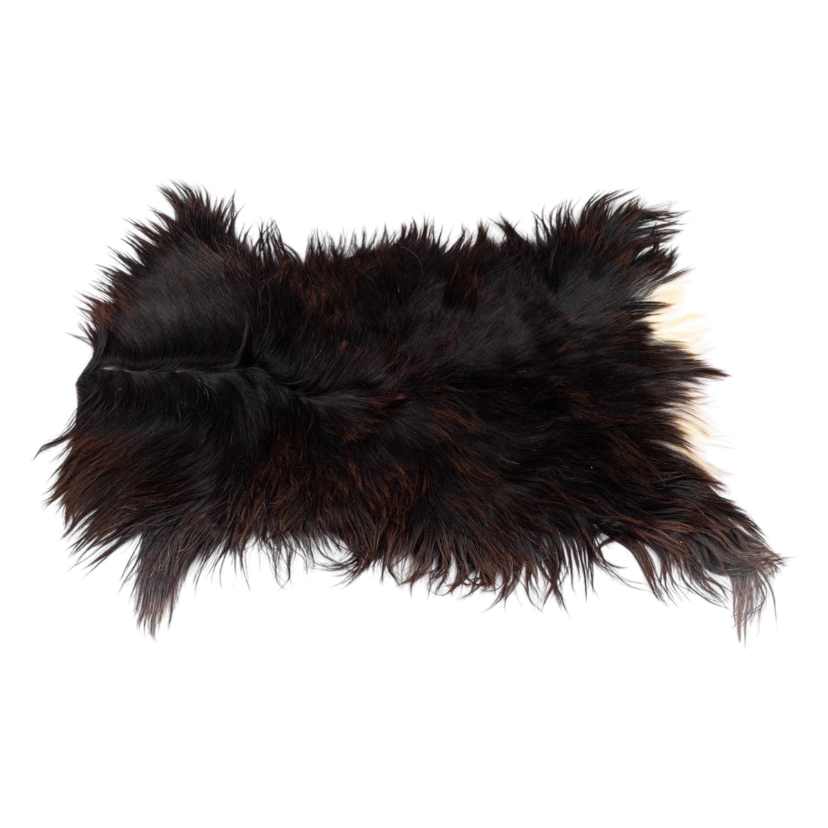 Handmade Natural Goatskin Rug: Rustic Home Decor