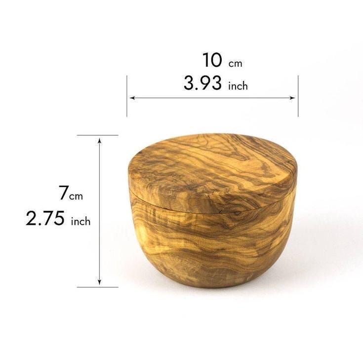 Handmade Olive Wood Spice Jar | Magnetic Spice Jar | Unique Wooden Spice Jar | Kitchen Decor | Rustic Kitchen Storage Utensils