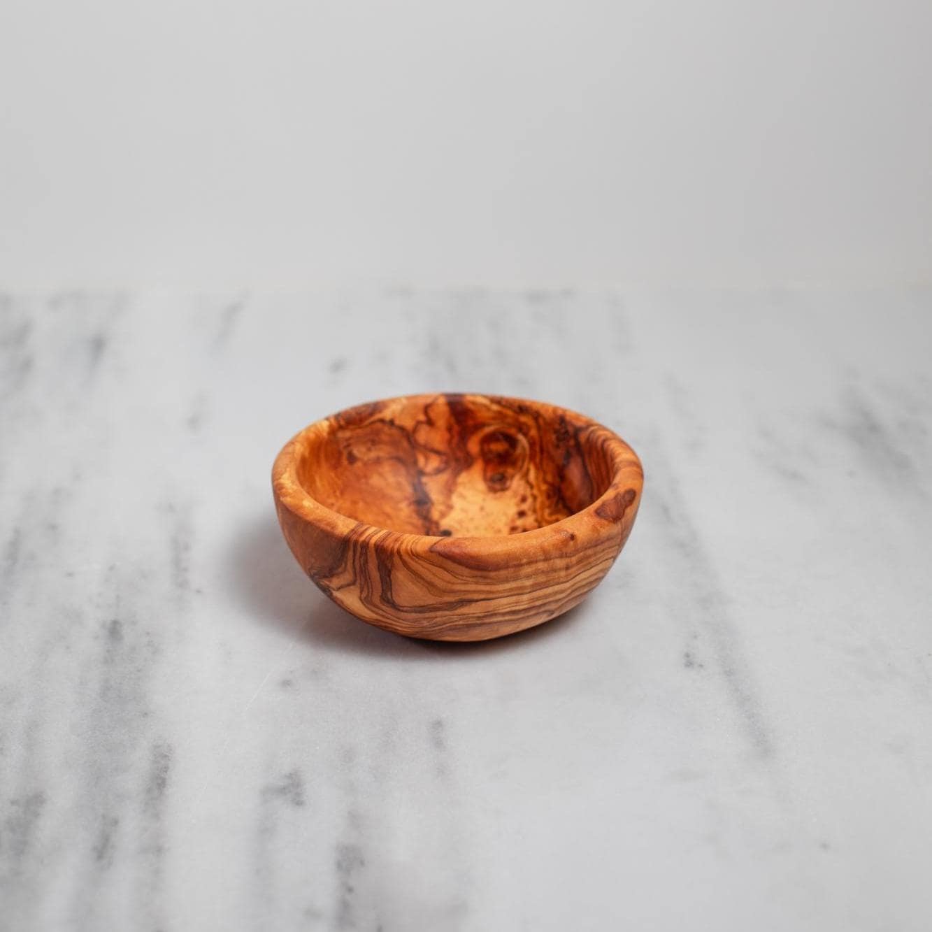 Handcrafted Olive Wood Bowls - Set of 3 Artisan Serving Bowls