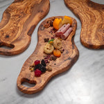 Olive Wood Charcuterie Board – Handcrafted Cutting Board for Table and Home