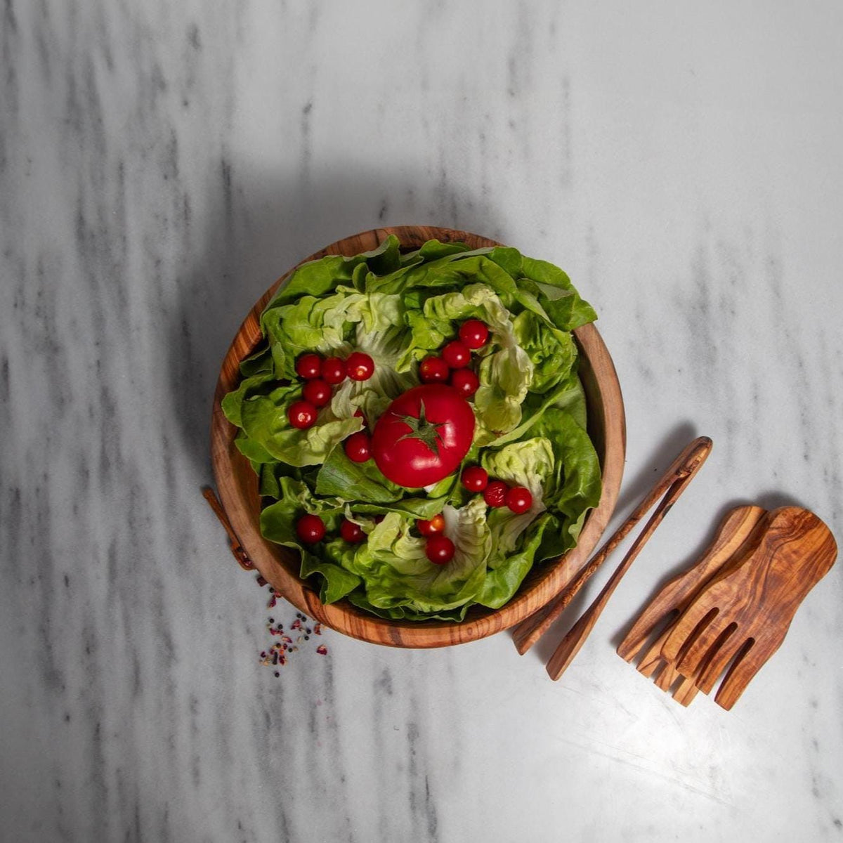 Handmade Olive Wood Bowl – Polished Natural Bowl – Woodcraft – Salad Snack Dish – Eco-Friendly Kitchen Decor – Gift for Foodies