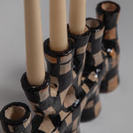 Artisan Pottery Candelabra – Handcrafted Clay Candle Holder of Timeless Heritage