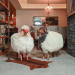 Artisan Wool Sheep Figurine – Timeless Handfelted Sculpture by Master Artisan