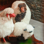 Artisan Wool Sheep Figurine – Timeless Handfelted Sculpture by Master Artisan