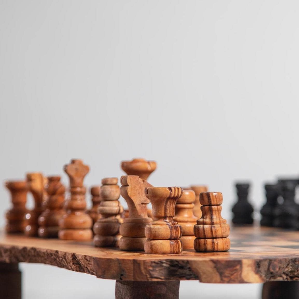 Olive Wood Chess Boards – Artisan Handcrafted Collection for Discerning Players