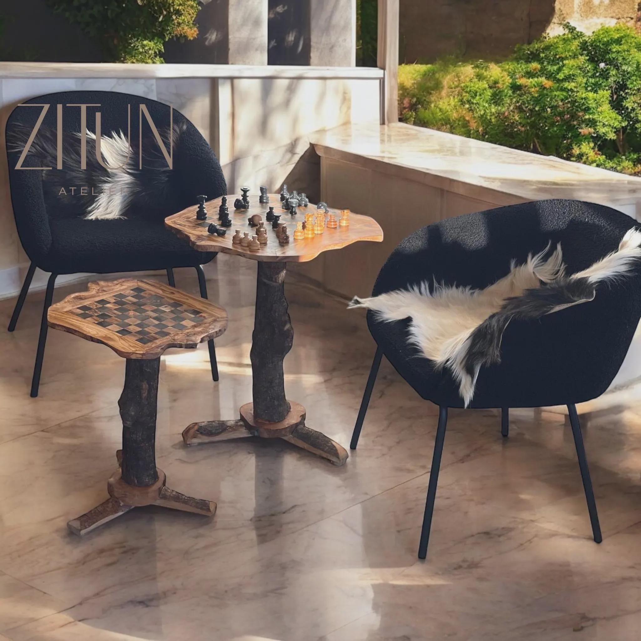 Olive Wood Chess Boards – Artisan Handcrafted Collection for Discerning Players