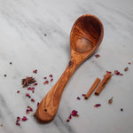 Handmade Olive Wood ladle - Rustic Cooking ladle - Natural Kitchen Utensil
