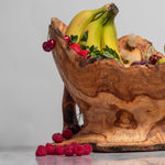 Exquisite Olive Wood Centerpiece – A Collector’s Masterpiece