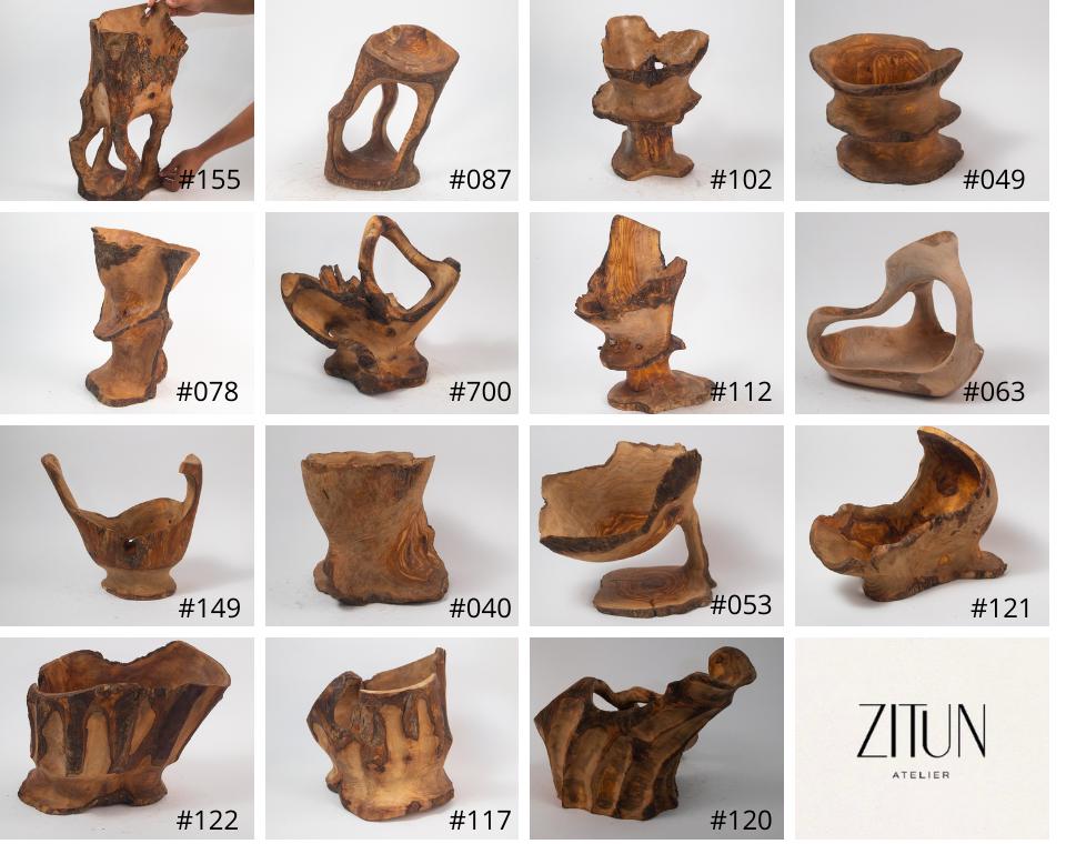Olive Wood Masterpiece – Handcarved Sculpture Bowl by Grand Artisan