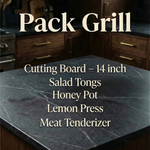 Olive Wood Grill Pack – Handcrafted BBQ Set packgrill