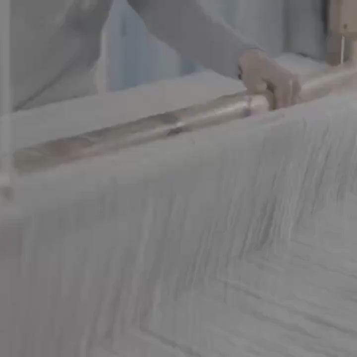 Handwoven Cotton Towel – Artisan Weave for Bath and Home